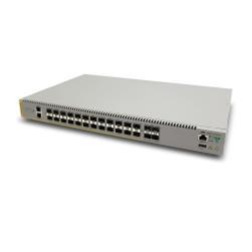 Allied Telesis AT IE510-28GSX-80 - Switch - L3 - gestito - 24 x Gigabit SFP + 4 x 10 Gigabit Ethernet / 1 Gigabit Ethernet SFP+ - montabile su rack - alimentazione CC